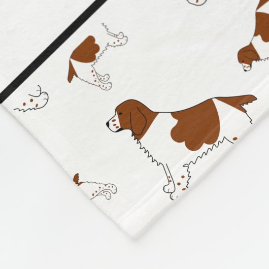 Eigen naam witte rode rode rode rode rode rode rod fleece deken (Hoek)