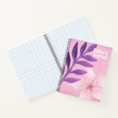 Eigen naam Zelfliefdesjournaal (roze) Notitieboek (Binnen)