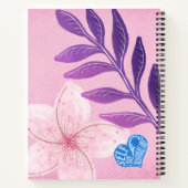 Eigen naam Zelfliefdesjournaal (roze) Notitieboek (Achterkant)