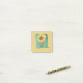 Eigen naam Zonnebloem Post Opmerkingen Post-it® Notes (Op bureau)