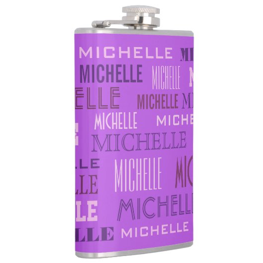 Eigen naamkolf heupfles (Rechts)