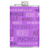 Eigen naamkolf heupfles (Voorkant)