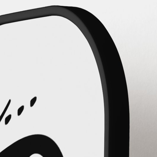 Eigen namen en datum van Penguin Love Pickleball Paddle (Links Detail)