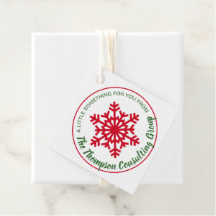 Eigen nationale feestdag 24 december bedankjes labels