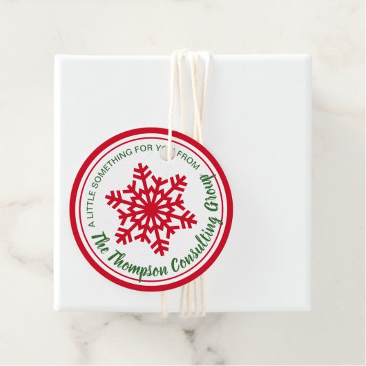 Eigen nationale feestdag 24 december bedankjes labels (In situ)