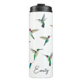 Eigen Noord-Amerikaanse Hummingbird Thermal Tumble Thermosbeker (Voorkant)