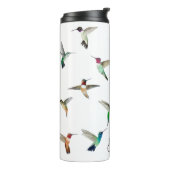 Eigen Noord-Amerikaanse Hummingbird Thermal Tumble Thermosbeker (Gedraaid links)