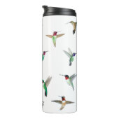 Eigen Noord-Amerikaanse Hummingbird Thermal Tumble Thermosbeker (Geroteerd rechts)