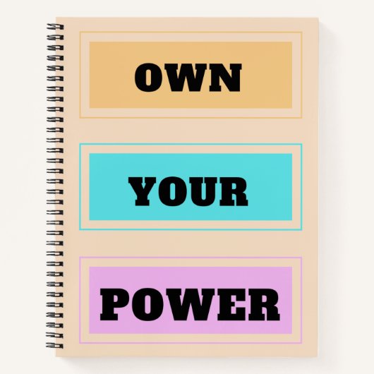 Eigen Notitieboek voor krachtspiraal (Voorkant)