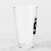 Eigen nummer en naam sportbier glas (Rechts)