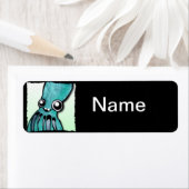 Eigen Octopuslabel Etiket (Insitu)