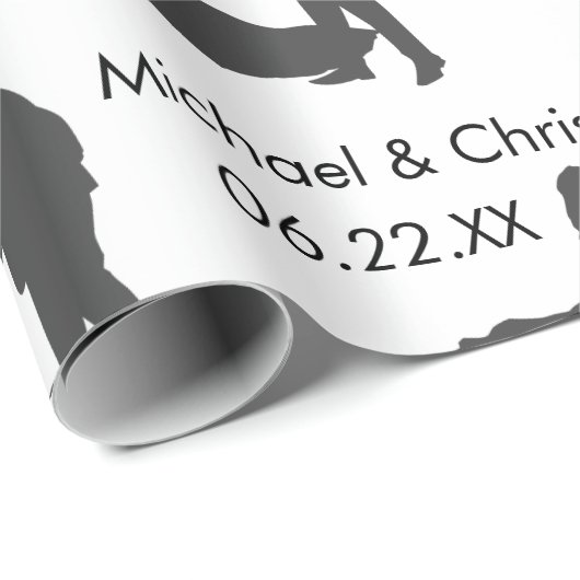 Eigen omslagpapier voor Silhouette-namen Cadeaupapier (Rol Hoek)