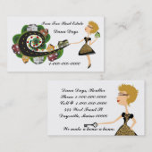 Eigen onroerend goed visitekaartje (Voorkant / Achterkant)