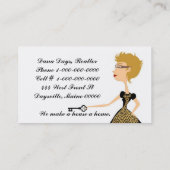 Eigen onroerend goed visitekaartje (Achterkant)