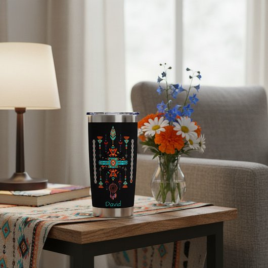 Eigen ontwerp op maat gepersonaliseerd geïsoleerde drinkbeker