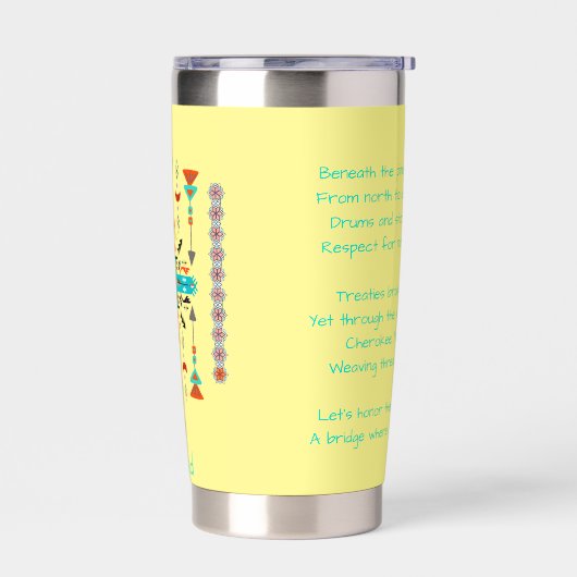 Eigen ontwerp op maat gepersonaliseerd geïsoleerde drinkbeker (Links)