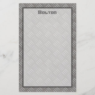 Eigen opdruk van Aluminium metaal Briefpapier