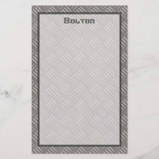 Eigen opdruk van Aluminium metaal Briefpapier (Voorkant)