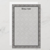 Eigen opdruk van Aluminium metaal Briefpapier (Voorkant / Achterkant)