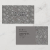 Eigen opdruk van Aluminium metaal Visitekaartje (Voorkant / Achterkant)