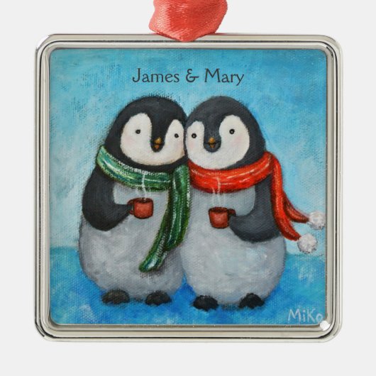 Eigen Ornament voor eerste kerstmis, samen met pin (Voorkant)