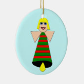 Eigen Ornament voor kerstbeenderen met fijne kerst (Rechts)