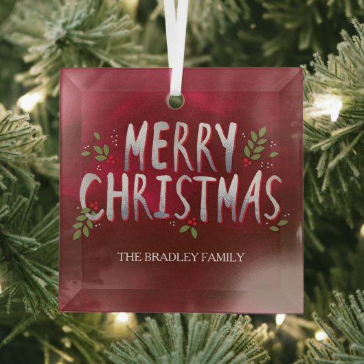 Eigen Ornament voor prettige kerstdagen (Insitu)