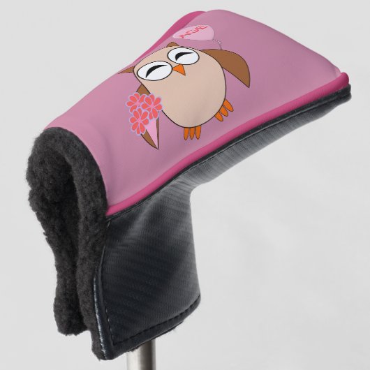 Eigen ouderdom, vogeldag, Hoesje Golf Putter Golfheadcover (3/4 voorkant)
