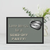 Eigen partij voor militaire implementatie kaart (Staand voorkant)