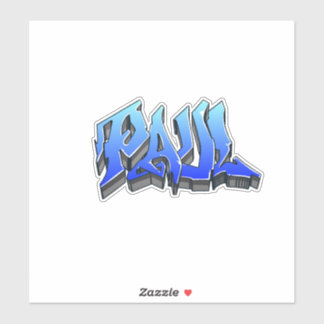 Eigen "Paul" Graffiti Vinyl Sticker