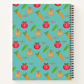 Eigen persoonlijk recept-schrijfboek notitieboek (Achterkant)