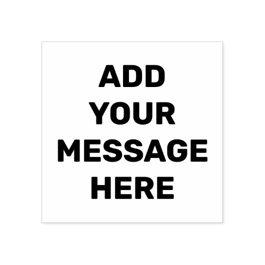 Eigen persoonlijke boodschap Small Business Sel Rubberstempel (Afrduk)