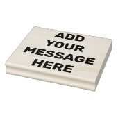 Eigen persoonlijke boodschap Small Business Sel Rubberstempel (Stempel)