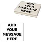 Eigen persoonlijke boodschap Small Business Sel Rubberstempel (Gestempeld)