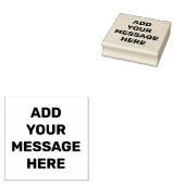 Eigen persoonlijke boodschap Small Business Sel Rubberstempel (Gestempeld)