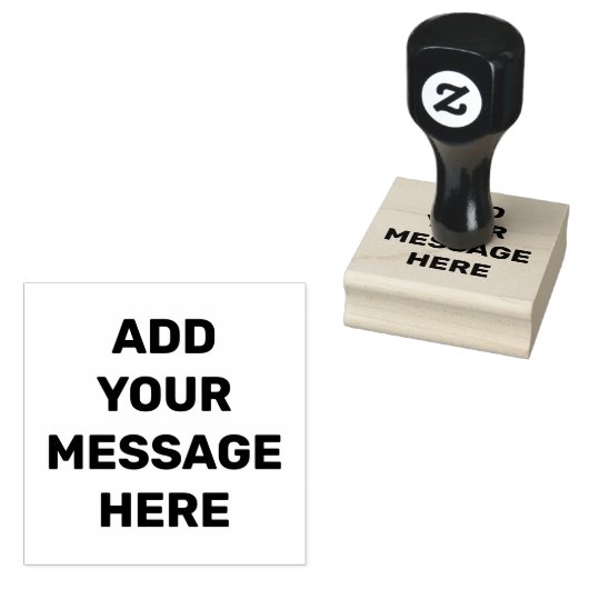 Eigen persoonlijke boodschap Small Business Sel Rubberstempel (Gestempeld)