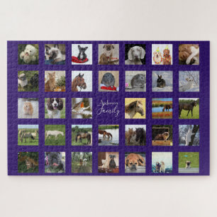 Eigen PET-fotocollage PUZZLE 1014 stuks Legpuzzel