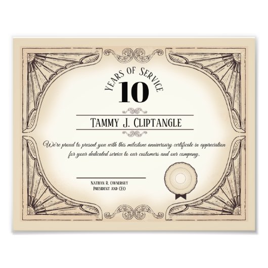 Eigen prijs voor universele gedenkdag in kleur foto afdruk (Voorkant)