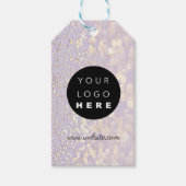 Eigen productbeschrijving voor bedrijven - Gold Cadeaulabel (Voorkant)