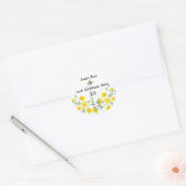 Eigen productlabel honing bij de verkoop ronde sticker (Envelop)