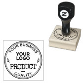 Eigen productlabel voor logo rubberstempel (Gestempeld)