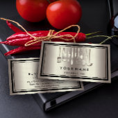 Eigen QR-CODE Logo Restaurant Kookt Kaas Roos Visitekaartje