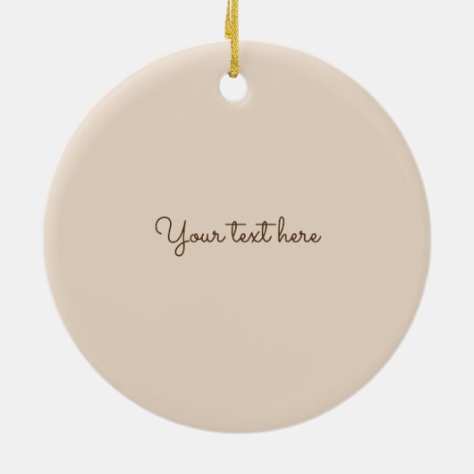 Eigen rondvliegende kolibrie keramisch ornament (Achterkant)