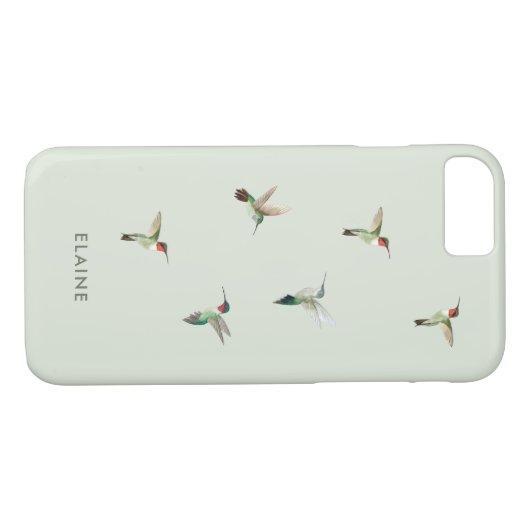 Eigen roofvogels Case-Mate iPhone case (Achterkant (Horizontaal))