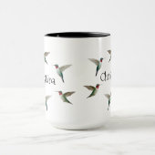 Eigen roofvogels mok (Midden)