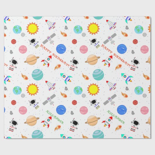 Eigen ruimte wit cadeaupapier (Vlak)