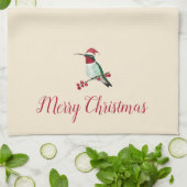 Eigen Santa Hummingbird Theedoek (Gevouwen)