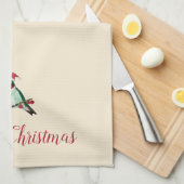 Eigen Santa Hummingbird Theedoek (Quarter Fold)