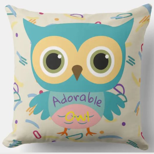 Eigen schattige dieren zijn  kinder kwekerij kussen