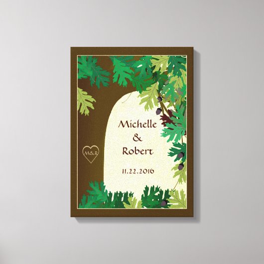Eigen schilderdoek voor weddenschap canvas afdruk (Voorkant)